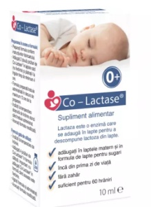 Co-Lactase picaturi pentru sugari, 10 ml, Maxima