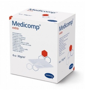 COMPRESE MEDICOMP EXTRA STERILE 5*5 CM * 25 BUC 411078