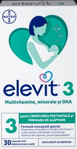 Elevit 3, 30 comprimate, Bayer