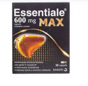 Essentiale MAX, 600 mg, 30 capsule, Sanofi