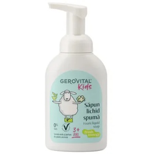 GEROVITAL KIDS SAPUN LICHID SPUMA FRESH ENERGY * 300 ML 7560
