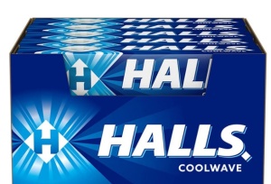 HALLS COOLWAVE * 1 TUB