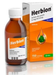 Herbion lichen de piatra sirop, 7 mg/ml, 150 ml, Krka