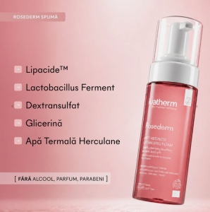 IVATHERM ROSEDERM SPUMA DEMACHIANTA * 160 ML 2163 - Img 3