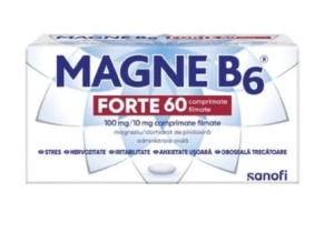 MAGNE B6 FORTE 100MG/10MG * 60 COMPRIMATE FILMATE
