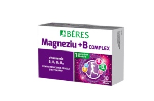 MAGNEZIU+B6 COMPLEX * 30 COMPRIMATE FILMATE, BERES