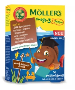 MOLLERS OMEGA 3 * 36 PESTISORI GUMATI COLA