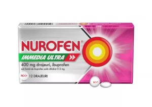 NUROFEN IMMEDIA ULTRA 400 MG * 12 DRAJEURI