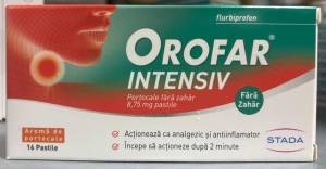 OROFAR INTENSIV PORTOCALE FARA ZAHAR * 16 COMPRIMATE DE SUPT