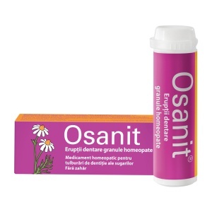 Osanit granule homeopate eruptii dentare, 1 tub, 7.5g