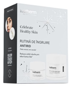 PACHET IVATHERM CREMA DE FATA ANTIRID*50 ML+CREMA CONTUR DE OCHI ANTIRID SI ANTICEARCAN*15 ML 0640