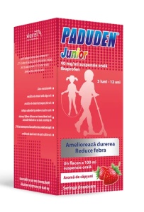 PADUDEN JUNIOR 40 MG / ML SUSP. ORALA * 100 ML