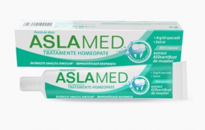 PASTA DINTI ASLAMED TRATAMENT HOMEOPATIC * 75 ML