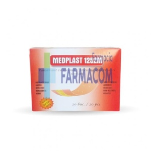 PLASTURI CU RIVANOL MEDPLAST 10*6CM * 20 BUC 1252