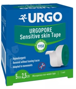 PLASTURI URGO PORE 5 M * 2.5 CM