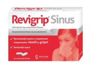 REVIGRIP SINUS * 20 COMPRIMATE