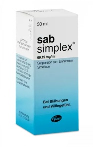 Sab Simplex suspensie orala, 30 ml, Pfizer