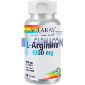 SECOM L-ARGININE 1000 MG, HEPATO-PROTECT, 30 TABLETE