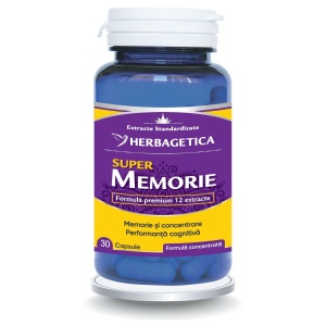 SUPER MEMORIE * 30 CAPSULE HERBAGETICA