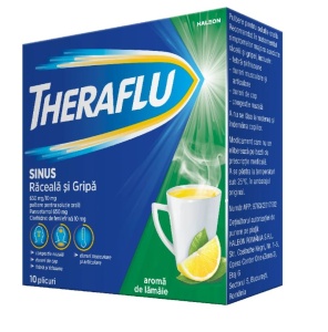 THERAFLU SINUS RACEALA SI GRIPA * 10 PLICURI