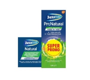 THERATUSS PRONATURAL SIROP*128G +THERATUSS NATURAL*16 COMPRIMATE PROMO