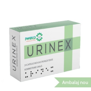 Urinex, 24 capsule moi gastrorezistente, Pharco