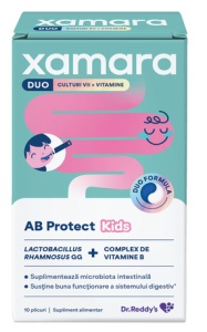 XAMARA DUO AB PROTECT KIDS * 10 PLICURI ORODISPERSABILE