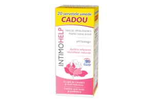 ZDROVIT INTIMOHELP EMULSIE PENTRU IG INTIMA*400ML+SERV UM*20BUC