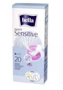 ABSORBANTE ZILNICE BELLA PANTY SENSITIVE * 20 BUC