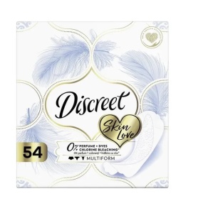 ABSORBANTE ZILNICE DISCREET MULTIFORM SKIN LOVE * 54 BUC 7555