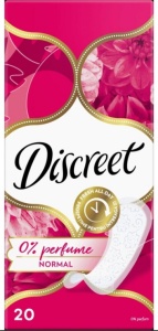 ABSORBANTE ZILNICE DISCREET NORMAL * 20 BUC