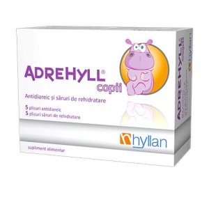 ADREHYLL COPII * 5 PLICURI ANTIDIAREICE+ 5 PLICURI SARURI REHIDRATARE