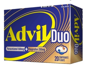 ADVIL DUO 500 MG / 200 MG * 20 COMPRIMATE FILMATE