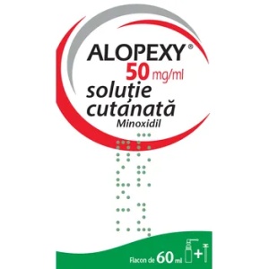 Alopexy, solutie cutanta, 50 mg/ml, 60 ml, Pierre Fabre