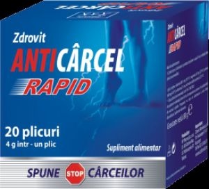 ANTICARCEL RAPID, 20 PLICURI, ZDROVIT