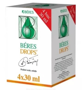 BERES DROPS 30 ML * 4 FLACOANE