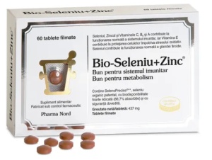 BIO-SELENIU-ZINC * 60 COMPRIMATE PHARMA NORD
