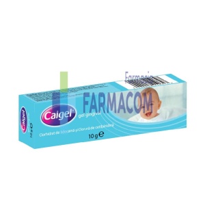 Calgel gel gingival, 10 g, Johnson & Johnson