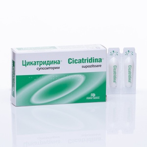 Cicatridina supozitoare, 10 bucati, Farma-Derma