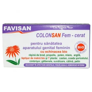 COLONSAN FEM * 12 SUPOZITOARE/1.9G, FAVISAN