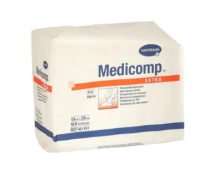 COMPRESE MEDICOMP EXTRA NESTERILE 10 * 20CM * 100 BUC 421837
