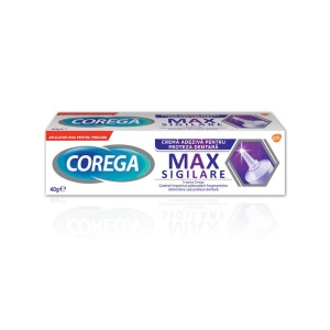 Corega Max Sigilare, crema adeziva pentru proteza dentara, 40 g