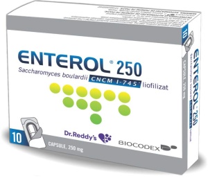 ENTEROL 250 MG * 1BLIS/10 CAPSULE