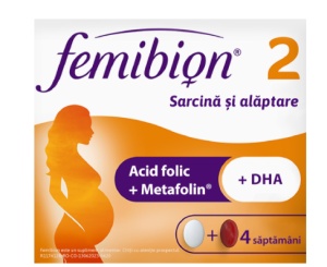 Femibion 2 Sarcina si Alaptare, 28 comprimate + 28 capsule