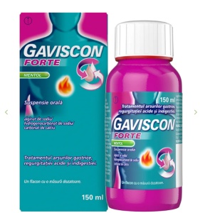 GAVISCON FORTE MENTOL SUSP ORALA * 150 ML W71028007