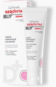 Gerovital H3 Derma, Crema hidratanta calmanta, 50 ml