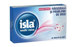 ISLA MEDIC VOICE * 20 TABLETE DE SUPT