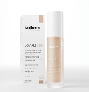 IVATHERM JOVIALE FOND TEN FLUID SPF 50+, NUANTA 01 MILK * 30 ML 2071