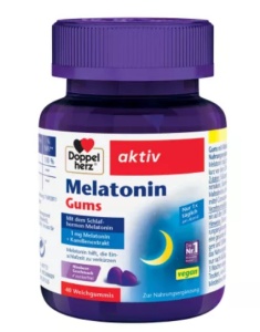 JELEURI GUMATE CU MELATONINA, MELATONIN GUMS * 40 JELEURI