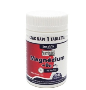 JUTAVIT MAGNEZIU 250 MG+B6+D3 RETARD * 50 TABLETE